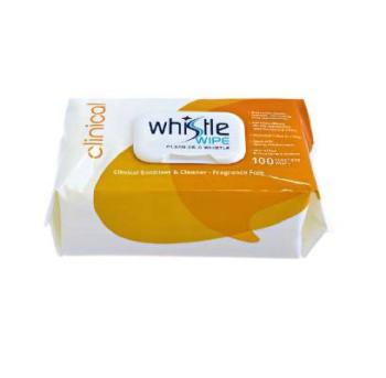 WIPES SANITISER CLINICAL WHISTLE WIPE (PK 100)  5833/5930