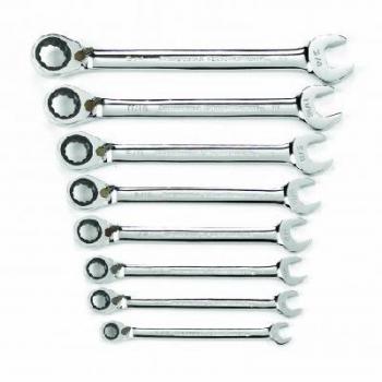 Spanner Set Gearwrench Ratchet Comb Rev 8pc 5/16-3/4 9533N