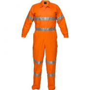 Prime Overalls Hi-Viz Orange Refl Tape Sz 102R WW9220A102R