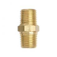 HEX NIPPLE 1/2 BSP BRASS   01027-08