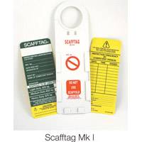 Brady Scafftag Mk1 Standard Insert Pk50 857210
