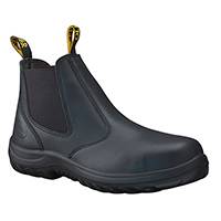 Oliver Boots Safety Elastic Sided Leather Black Size 12 34-620/12