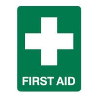 Brady Sign First Aid Poly 600 x 450 832185