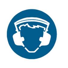 BRADY HEARING PROTECTION MUST BE WORN 833007