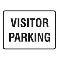 Brady Sign Visitor Parking 833986