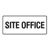 BRADY SIGN SITE OFFICE 450 X 180 MTL 840020