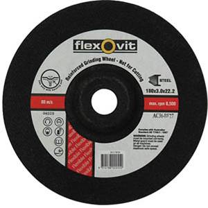 Disc Flexible 178 x 3 x 22 Ac36 Flexovit 8217836 *** NLA ***