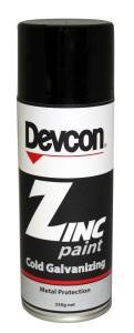 DEVCON ZINC COLD GAL 350G AEROSOL D12000