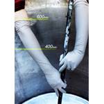 Glove Nitrile Work Gear Grey 400mm Box 40 Large 162403