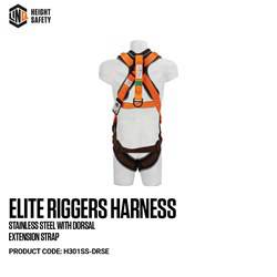 Harness Elite Riggers With Dorsal Extension Strap C/W Bag (NBHAR) H301-DRSE