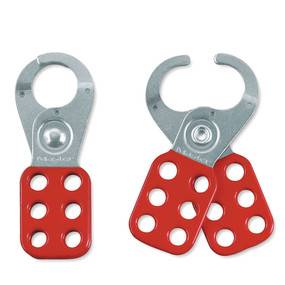 HASP LOCKOUT RED 25MM JAWS  420