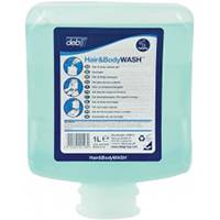 Deb Hair & Body Lotion Soap 1Ltr Cartridge HAB1L
