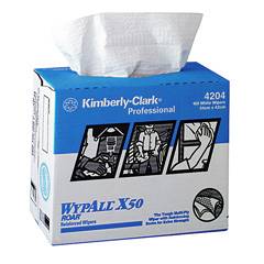 Wypall X50 Pop Up Wipers 4204 X50 4 Packs/Ctn