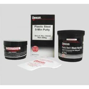 DEVCON PUTTY PLASTIC STEEL 5 MIN 250GM D10250