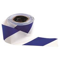 Tape Safety Premium Blue/White 100Mx75mm BW10075