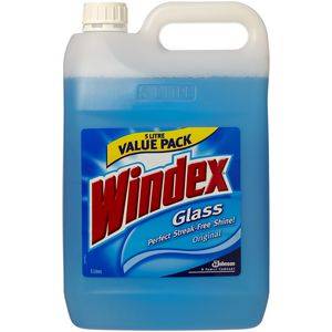 WINDEX GLASS CLEANER 5LTR  318254